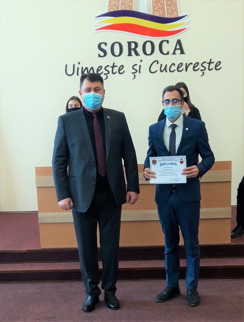 Consiliul Raional al Tinerilor și-au premiat partenerii