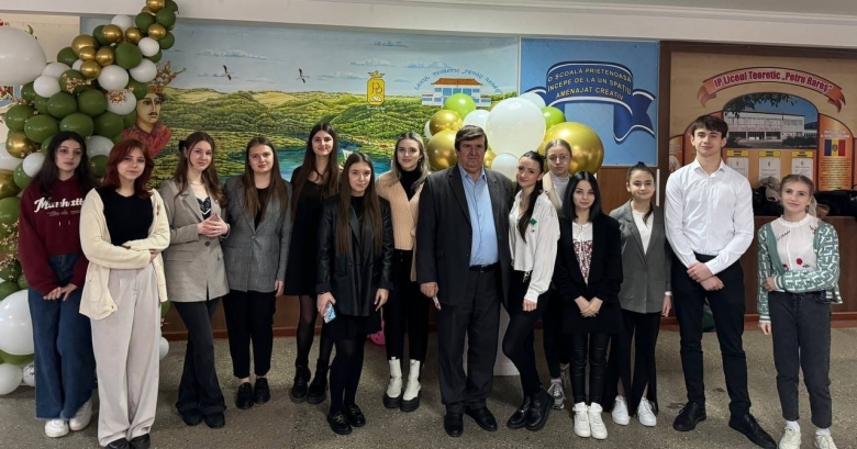  Muzică, jocuri și informare la Liceul ”Petru Rareș” din Soroca