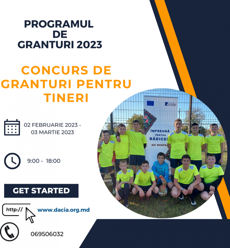 Concurs de Granturi pentru Tineri