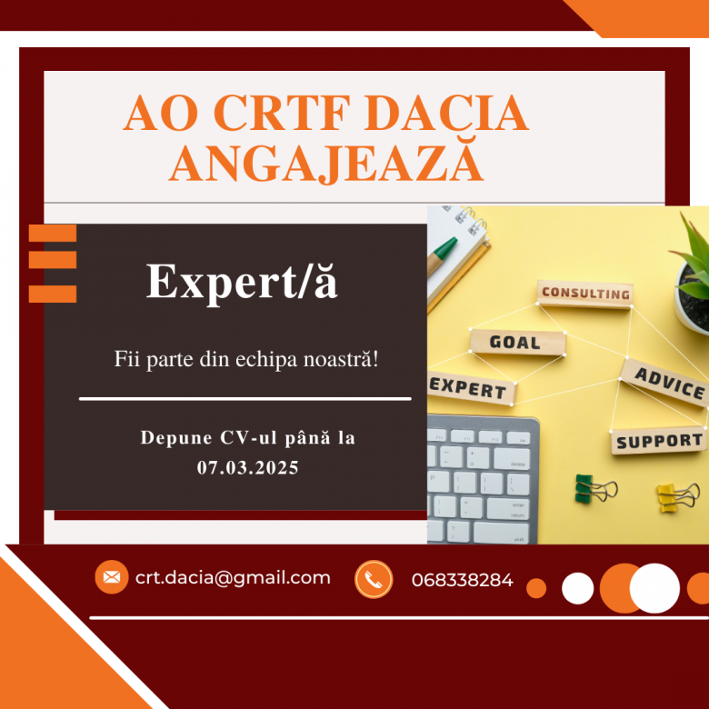 Împreună împotriva violenței de gen – Angajăm Expert/ă!