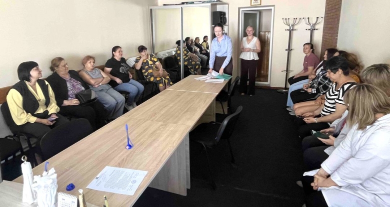 Serviciile de suport pentru femei, prezentate comunității din Zastînca