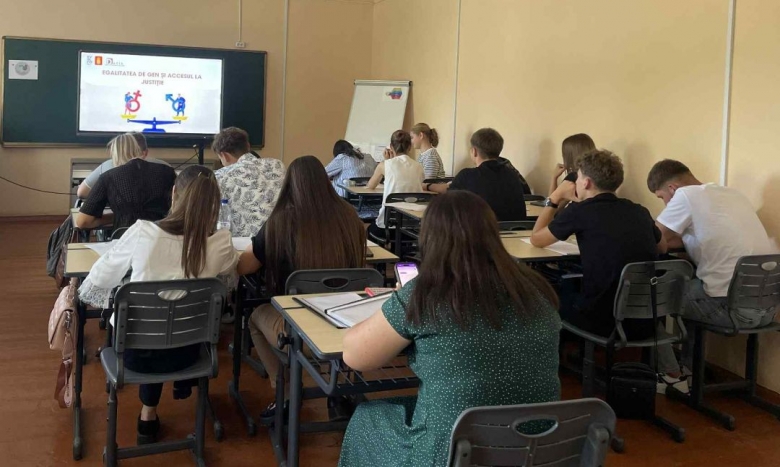 Egalitate de gen și acces la justiție – tinerii din Soroca, implicați activ