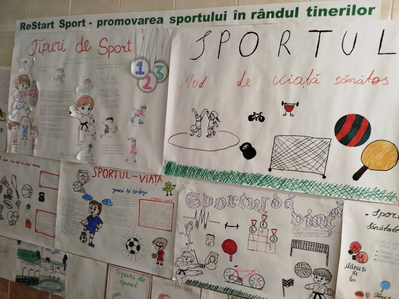 ReStart Sport: activități sportive și educație pentru un stil de viață sănătos